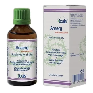 Joalis ANALERG Anaerg Krople Ziołowe na Alergię 50ml — zdjęcie 1